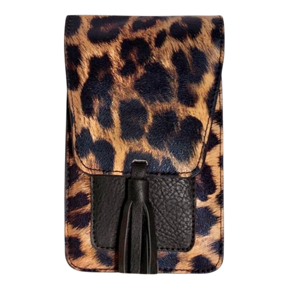 K. CARROLL Harper Crossbody RFID‎ in Leopard Print
